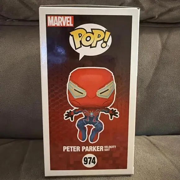 Funko Pop! Vinyl: Marvel - Peter Parker Velocity Suit - Entertainment Earth... - Picture 4 of 6
